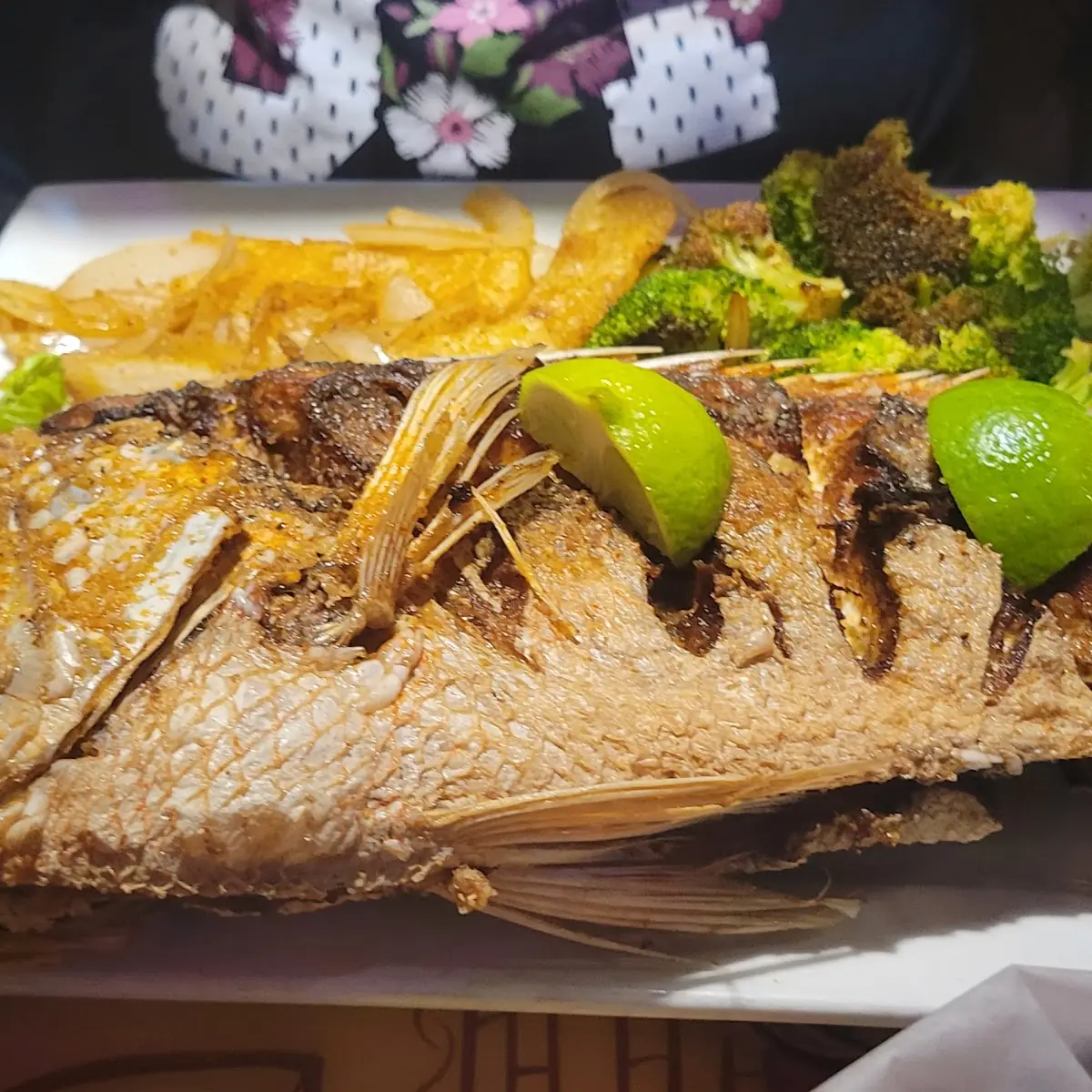 Spicy Mojarra Frita