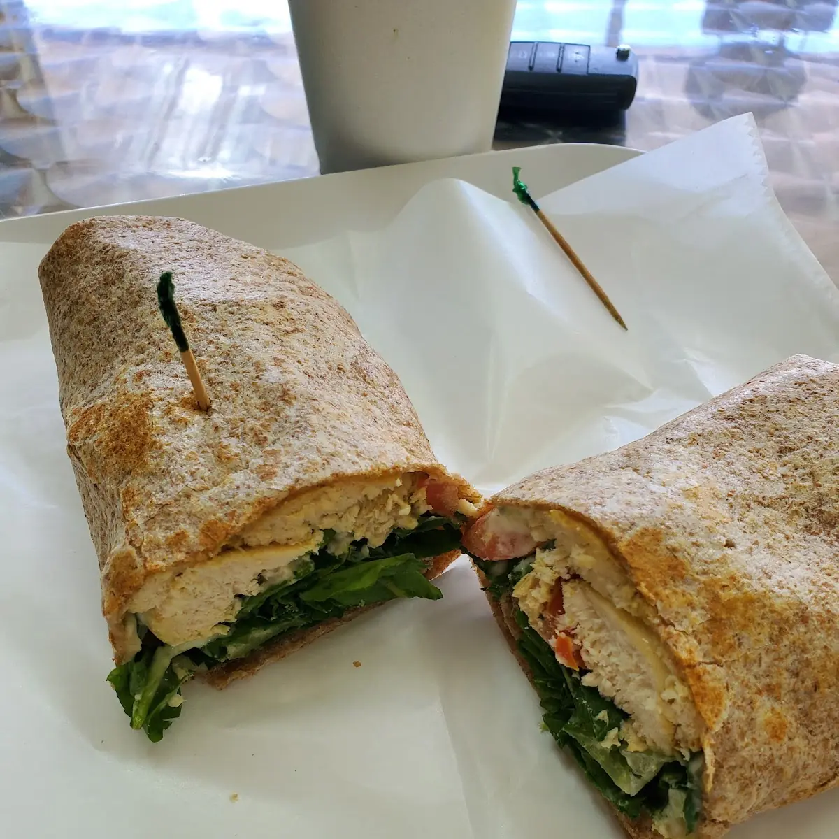 Chicken Pesto Wrap