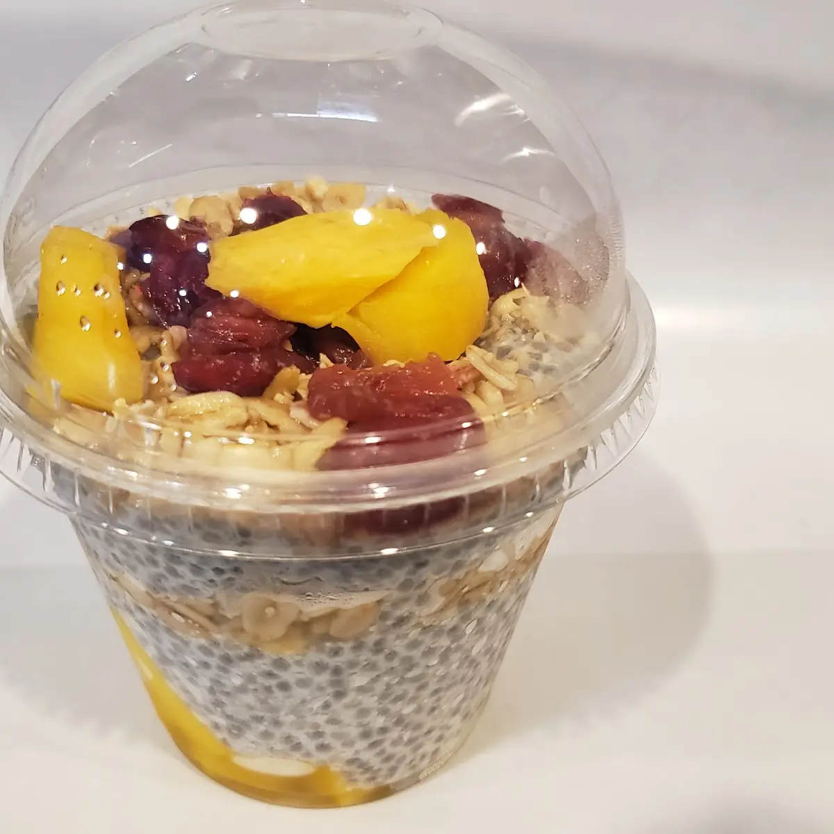 Strawberries Chia Pudding