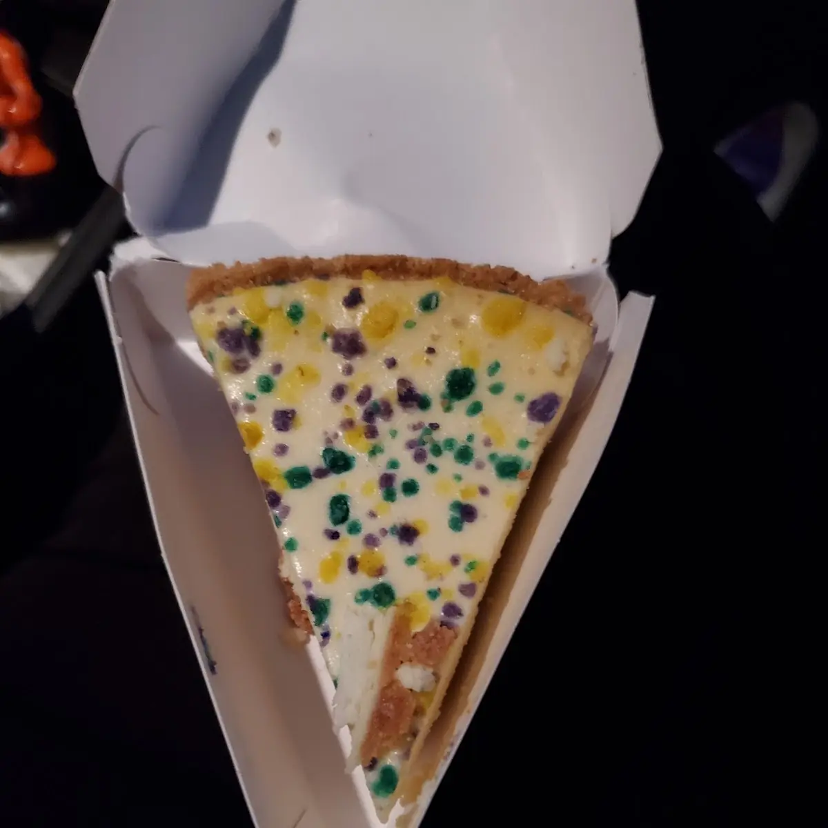 Mardi Gras Cheese Cake