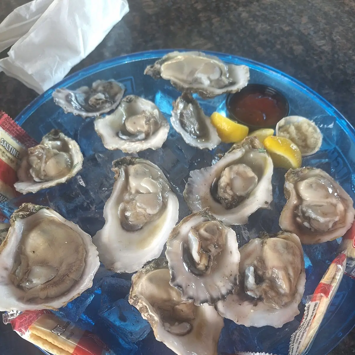 Raw Oysters on the Half Shell