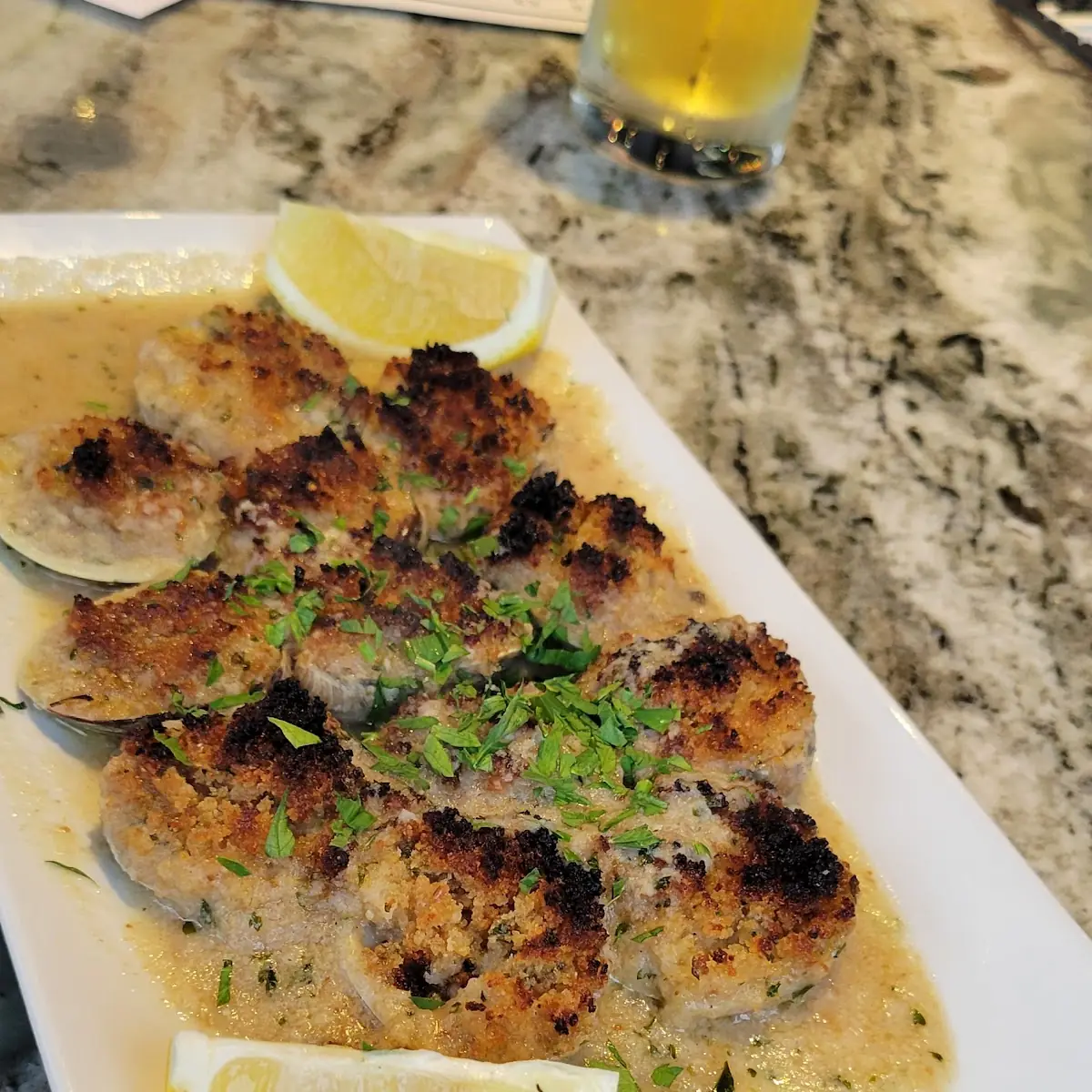 Clams Oreganata