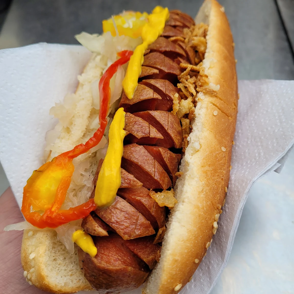 Jumbo Beef Hot Dog