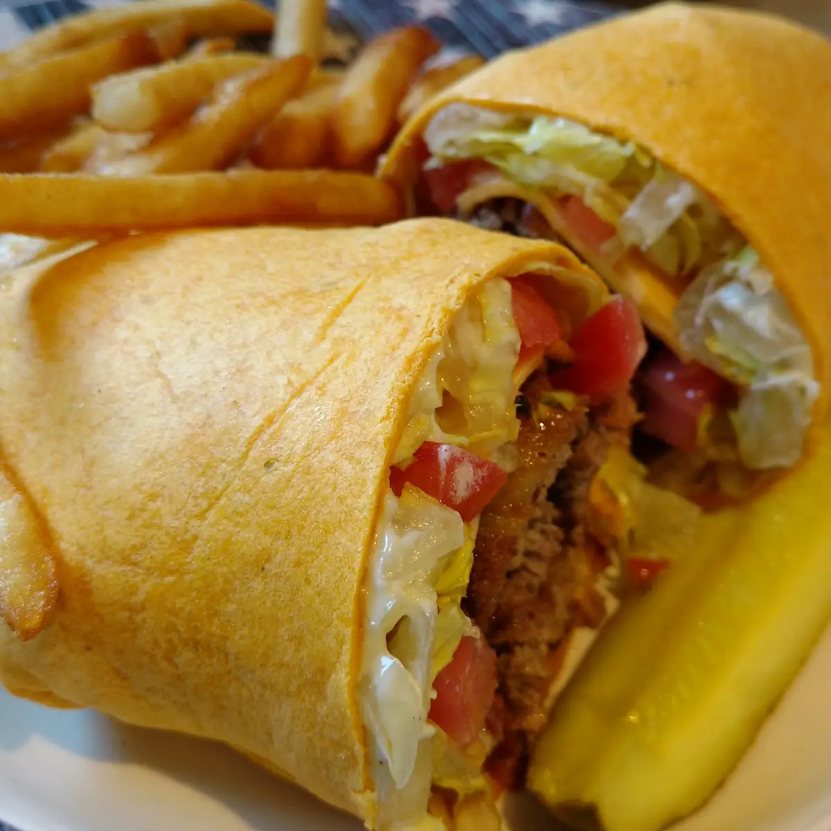 Bacon Cheeseburger Wrap