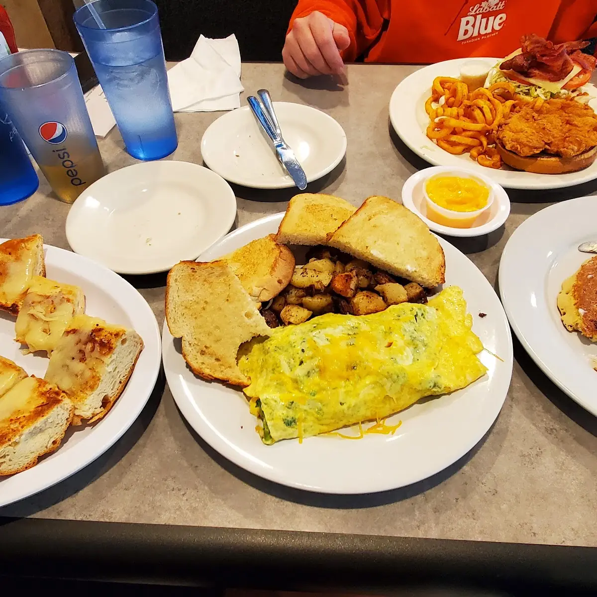 Broccoli and Cheese Omelette