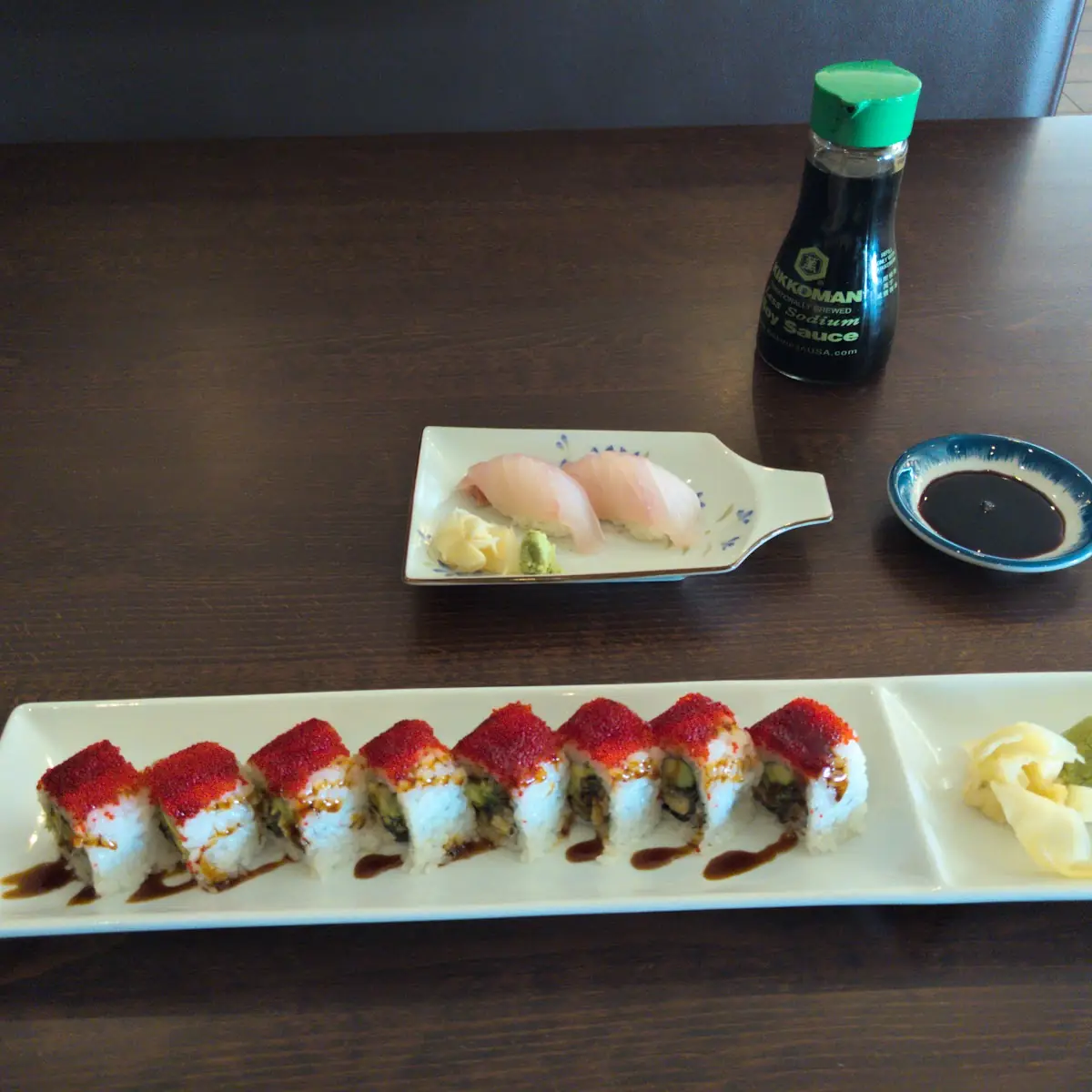 Crazy Diamond Roll & Suzuki Nigiri