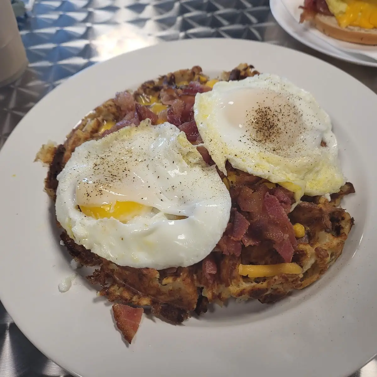 Hash Brown Waffle