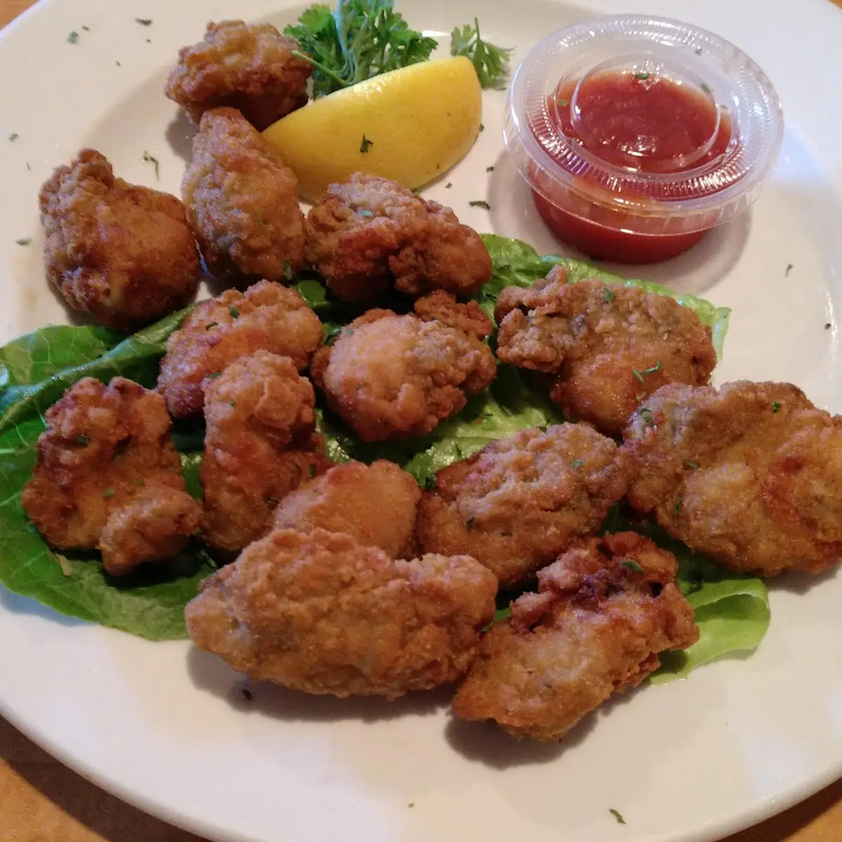 Fresh Fried Oysters