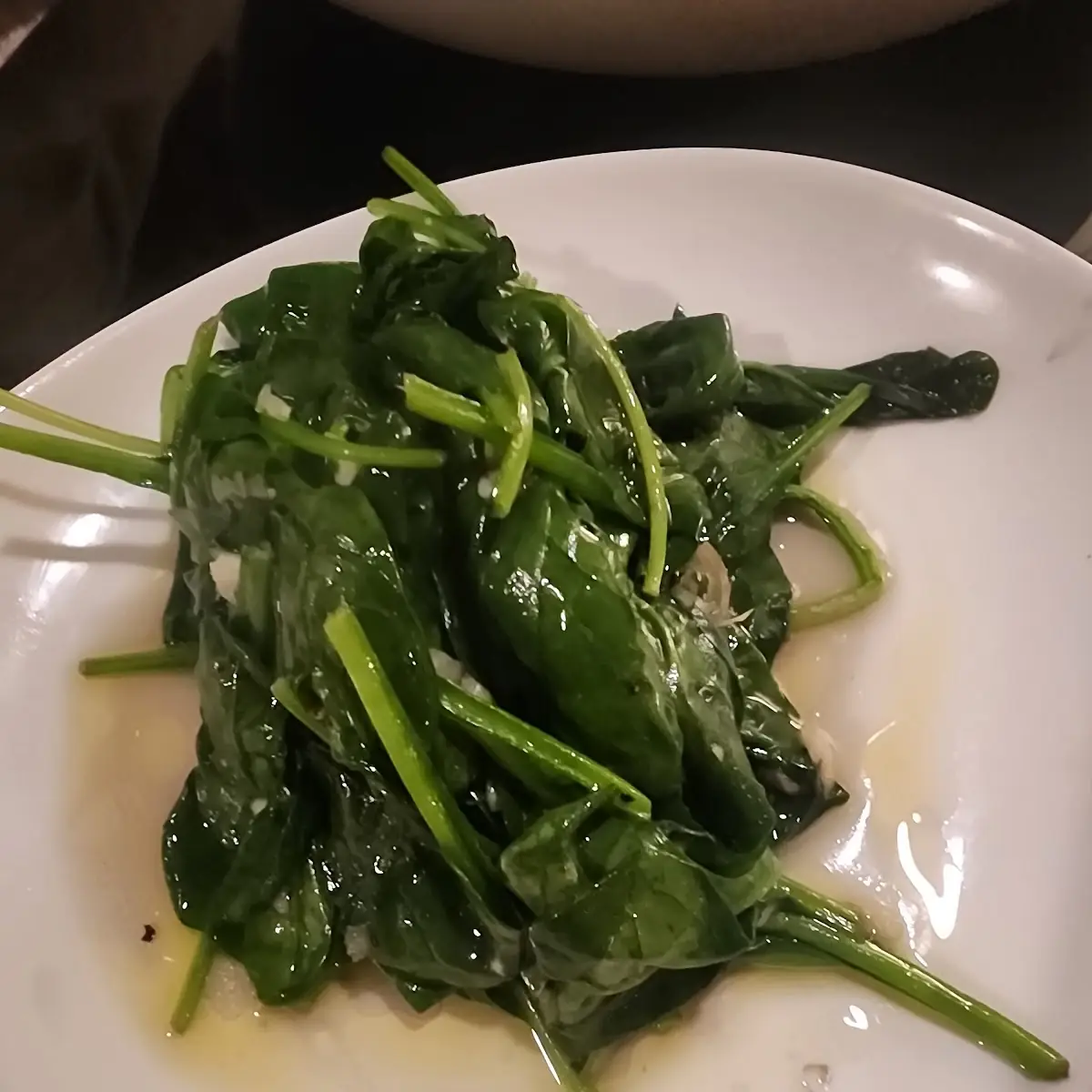 Sautéed Spinach