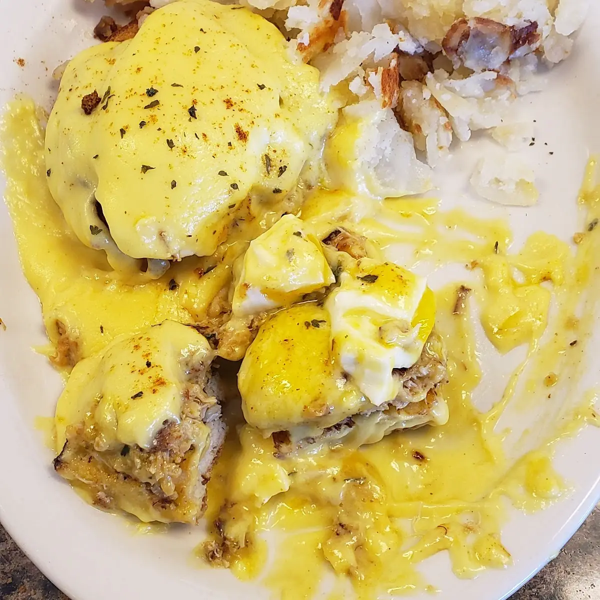 Crab Benedict