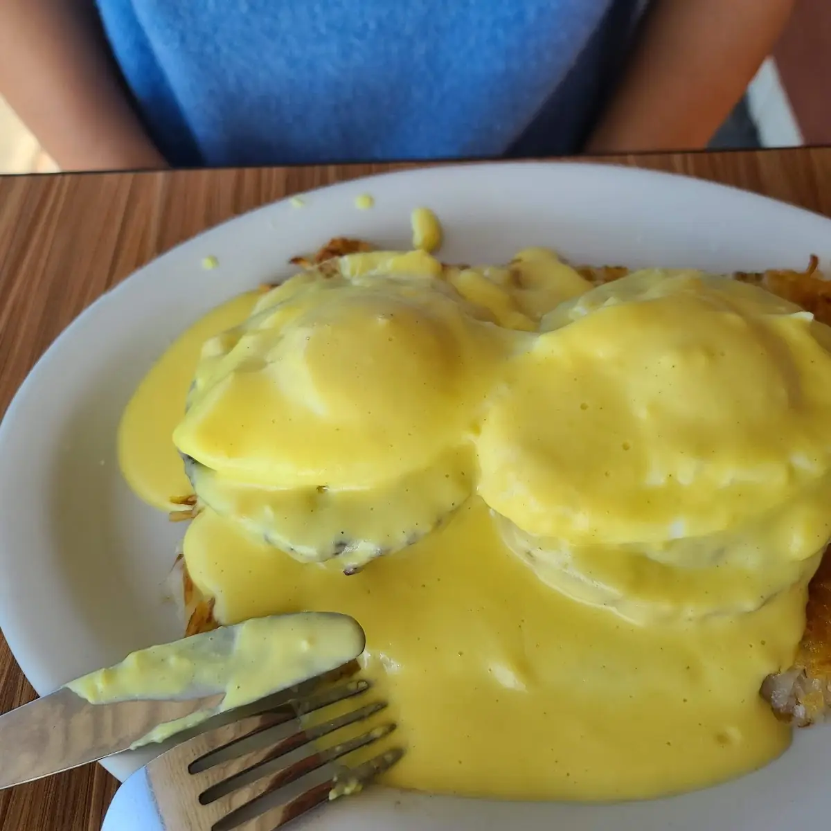 Corned Beef Hash Eggs Benedict