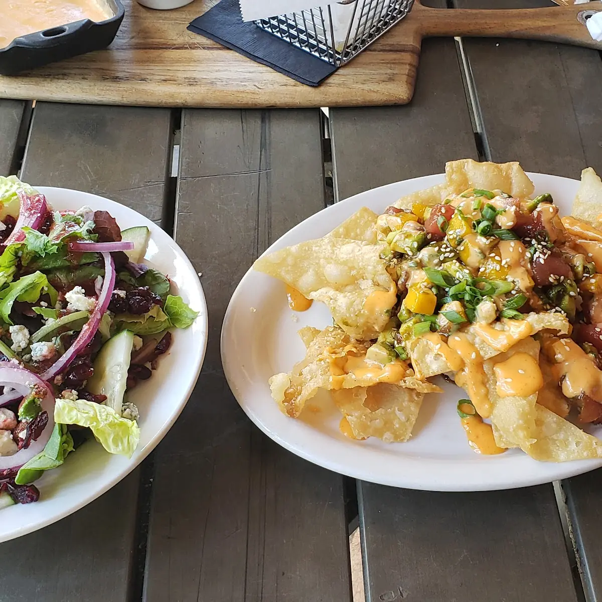 Ahi Poke Nachos