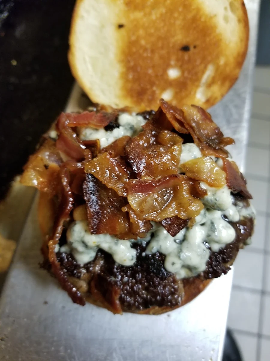 Mushroom Swiss Burger