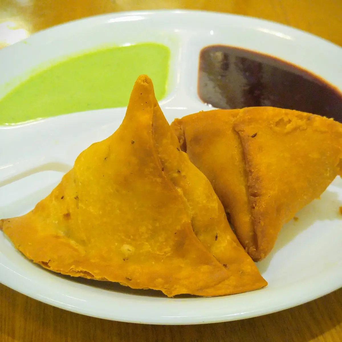 Vegetable and Chicken Samosa
