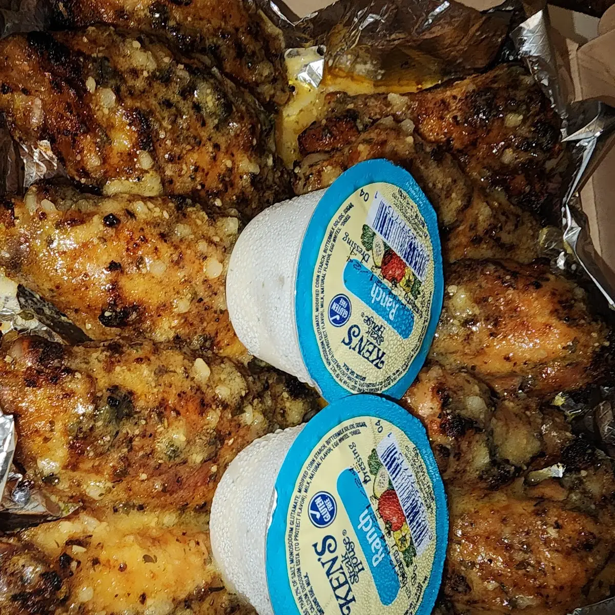 Garlic Parmesan Wings