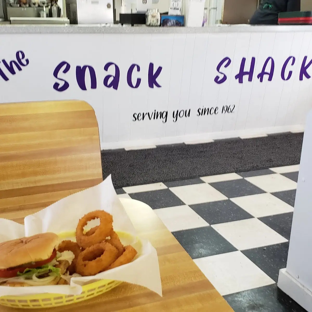 Grilled Chicken Sandwich and Onion Rings