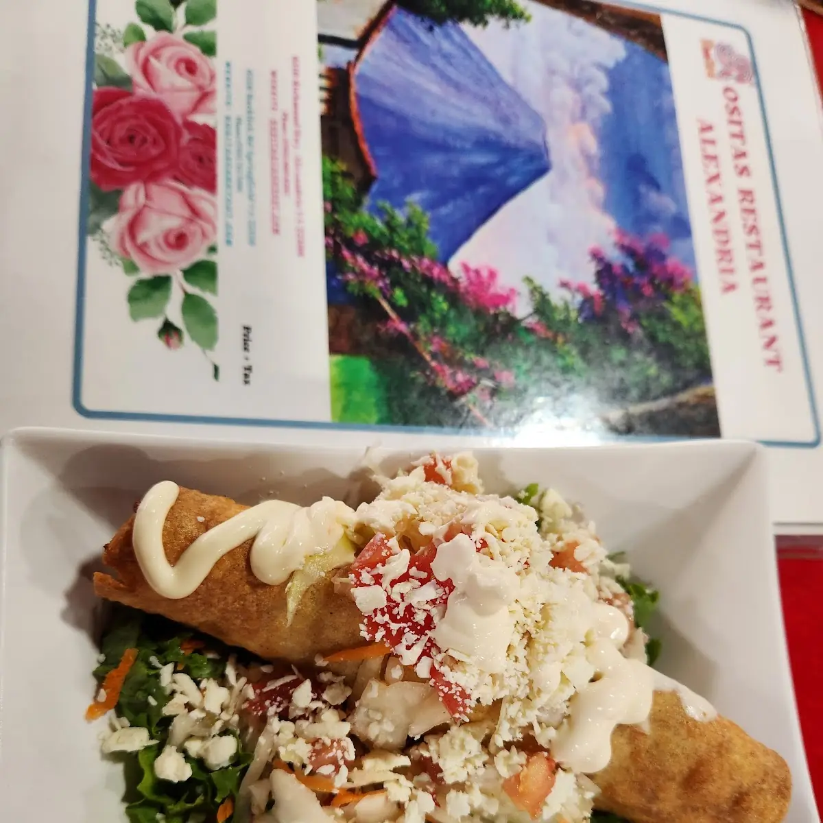 Chicken Flautas De Pollo