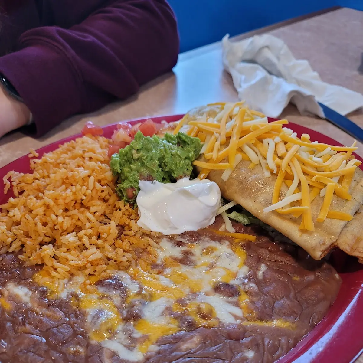 Enchilada Taco & Chile Colorado Combo