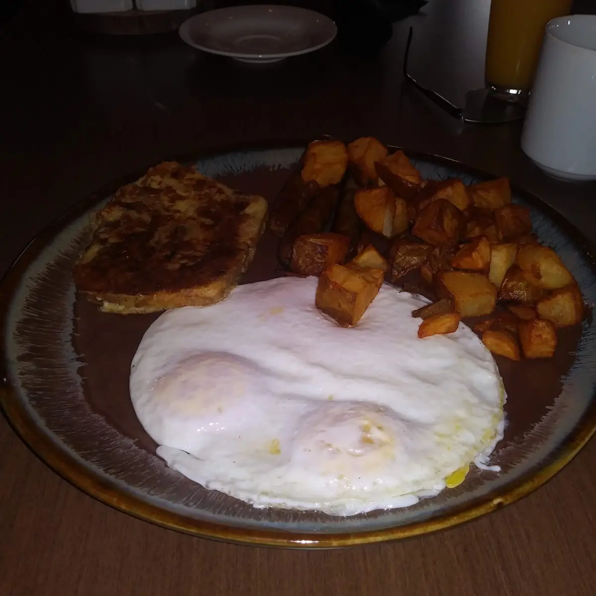Hash Browns with Papas Y Huevos