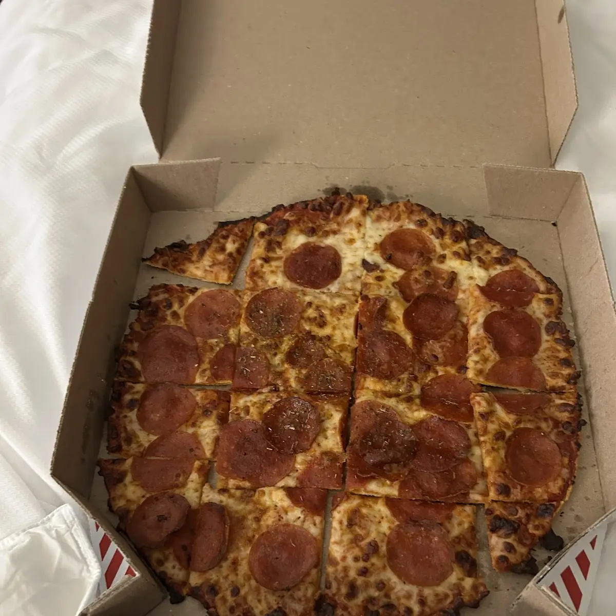 Handmade Pan Pepperoni Pizza