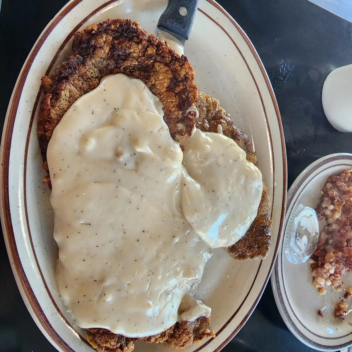 Half Order of Chicken Fried Steak