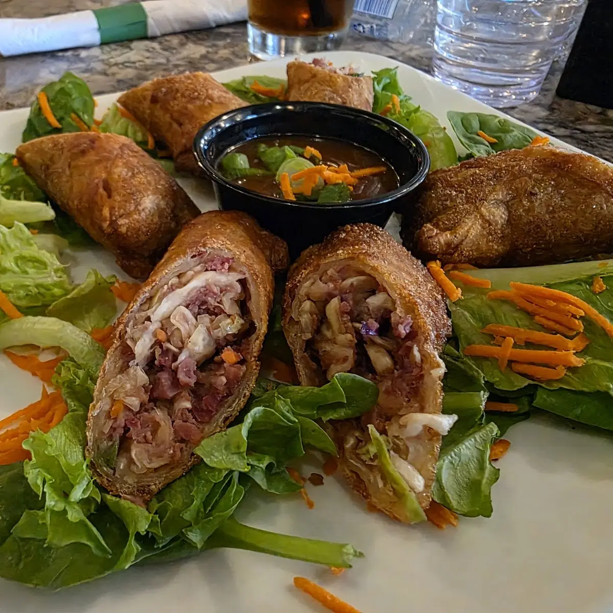 Crispy Irish Egg Rolls