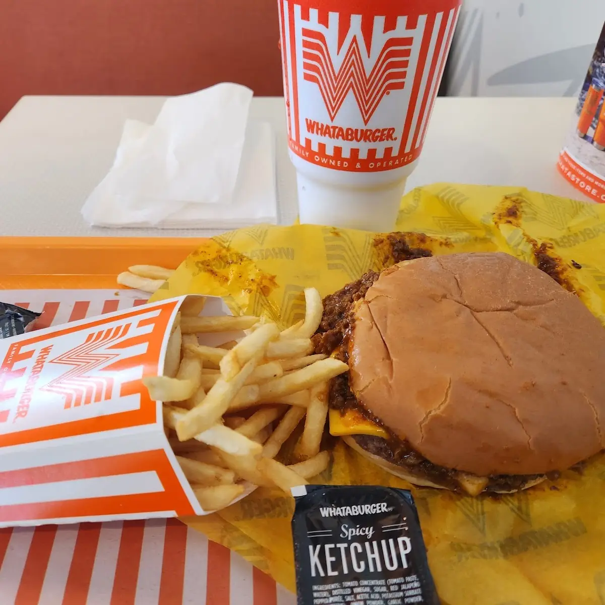 Chili Cheeseburger Combo