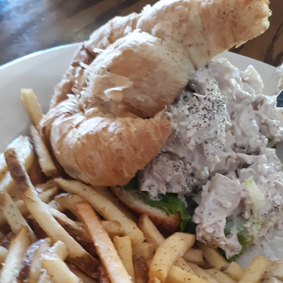 Chicken Salad on Croissant