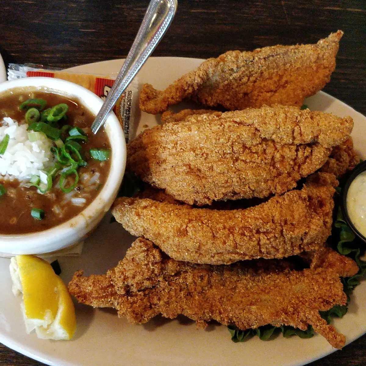 Fried Catfish and Shrimp Combo