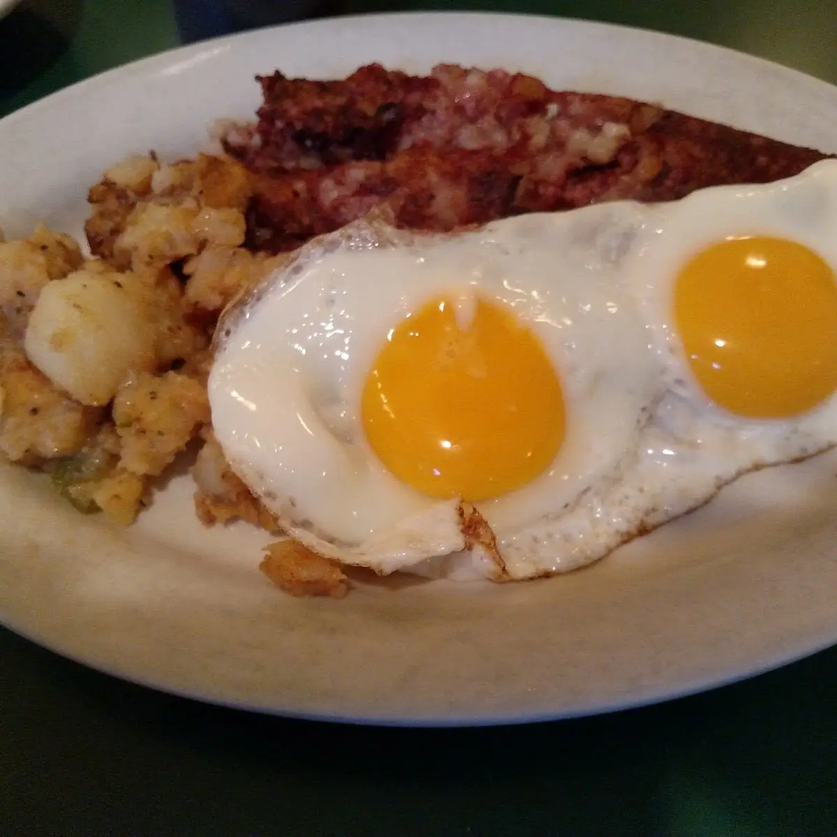 Corned Beef Hash & Eggs