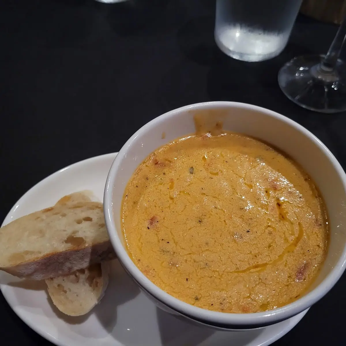 Lobster Bisque and Bread