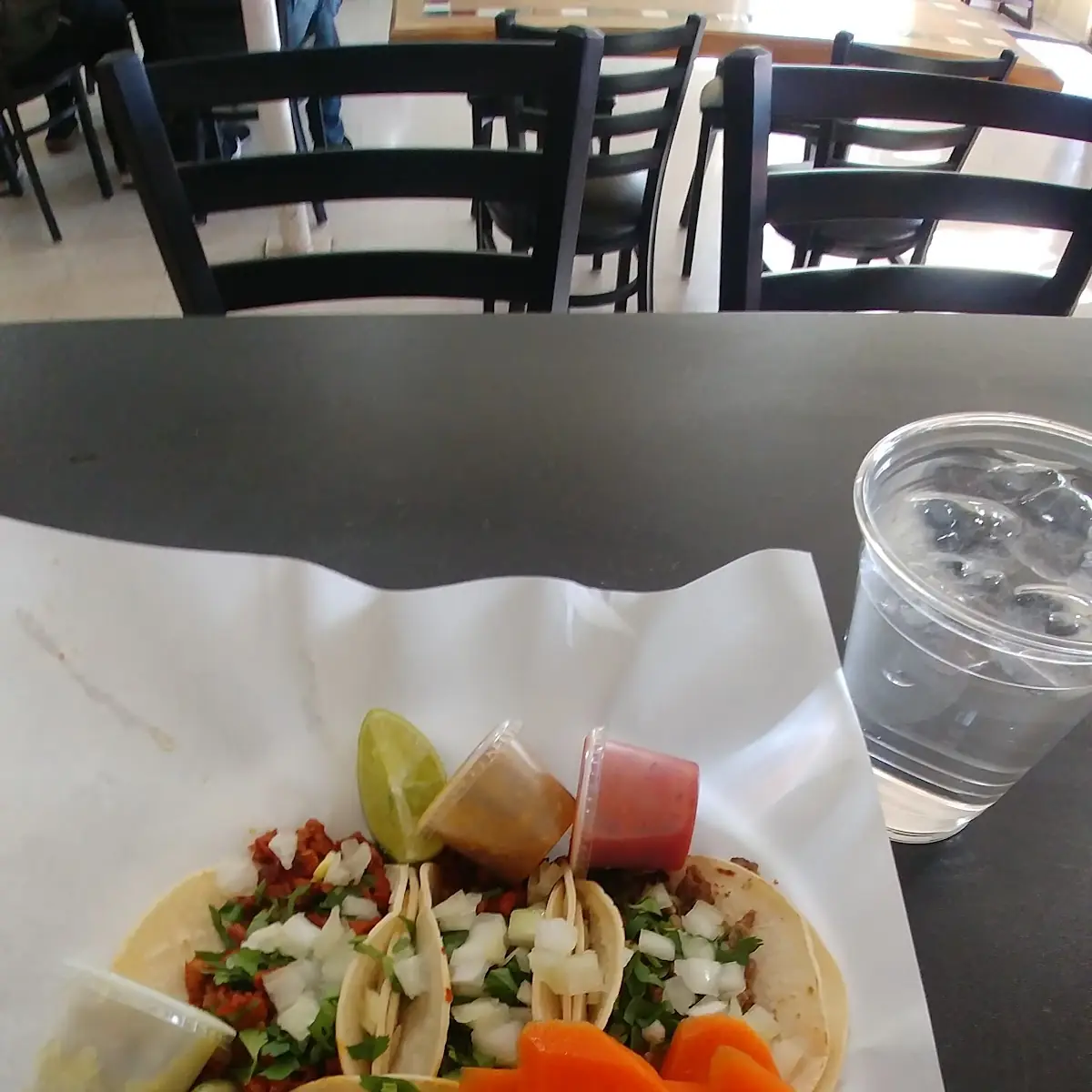 Carne Asada and Adobada Tacos