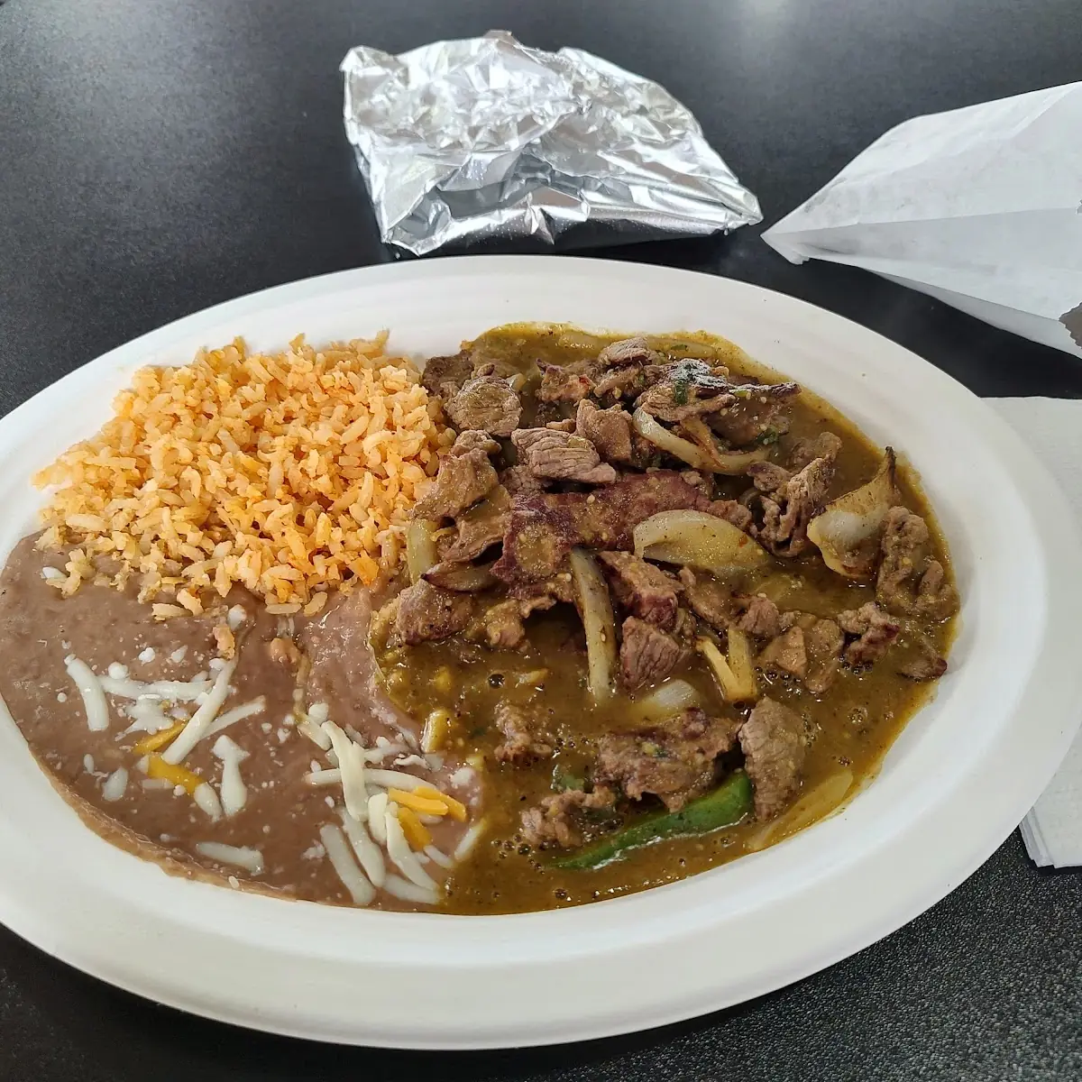 Chile Verde Plate