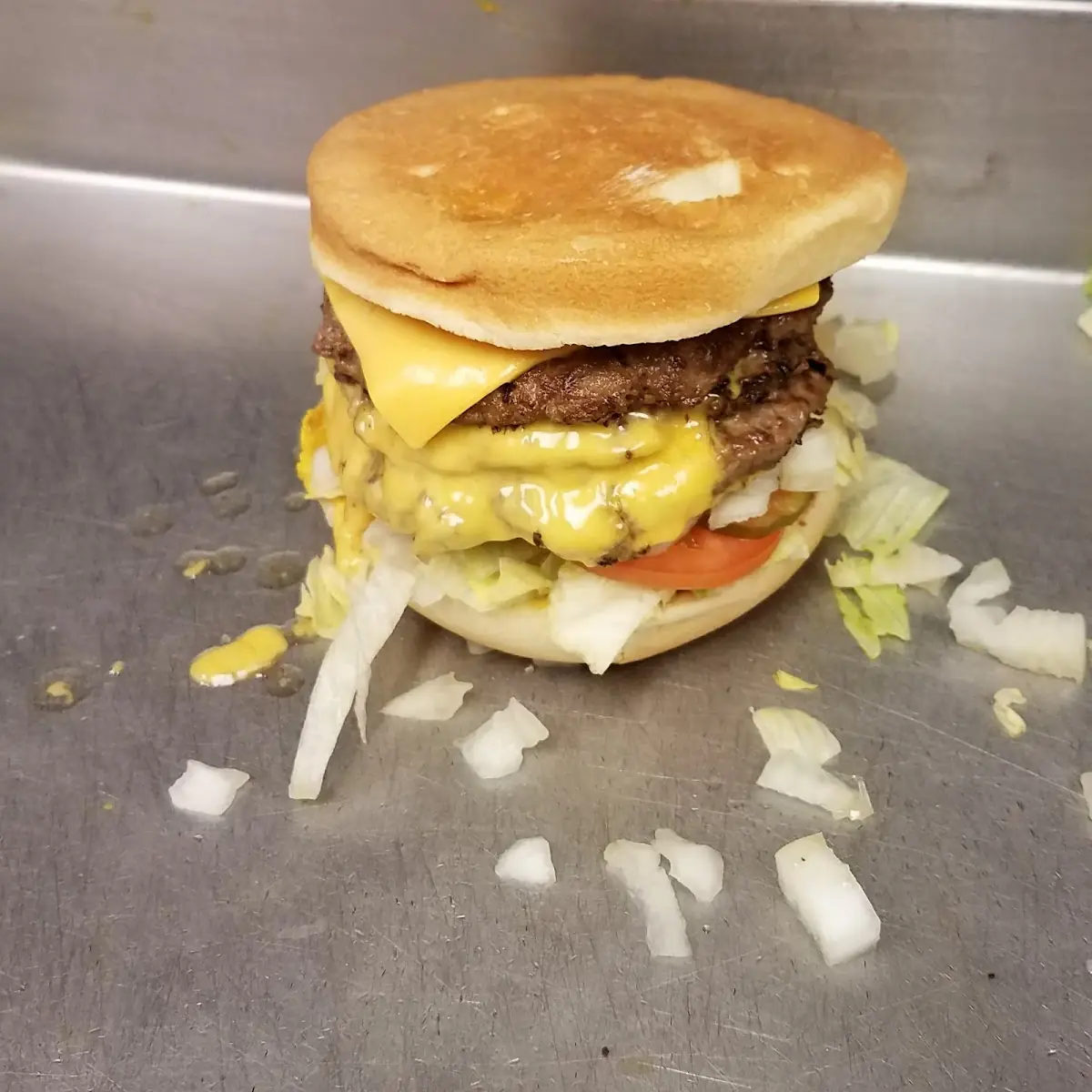 Double Cheeseburger with Jalapeno