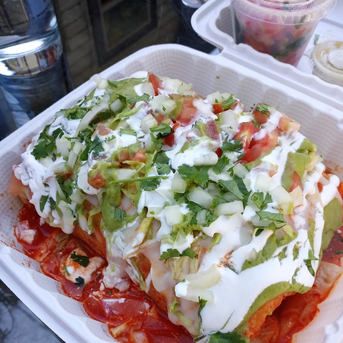 Wet Chicken Burrito