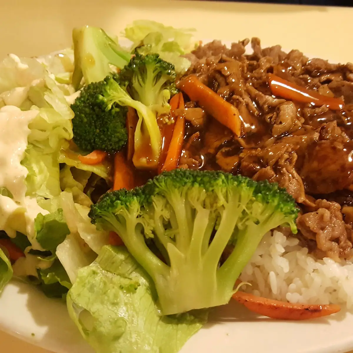 Beef Teriyaki Plate