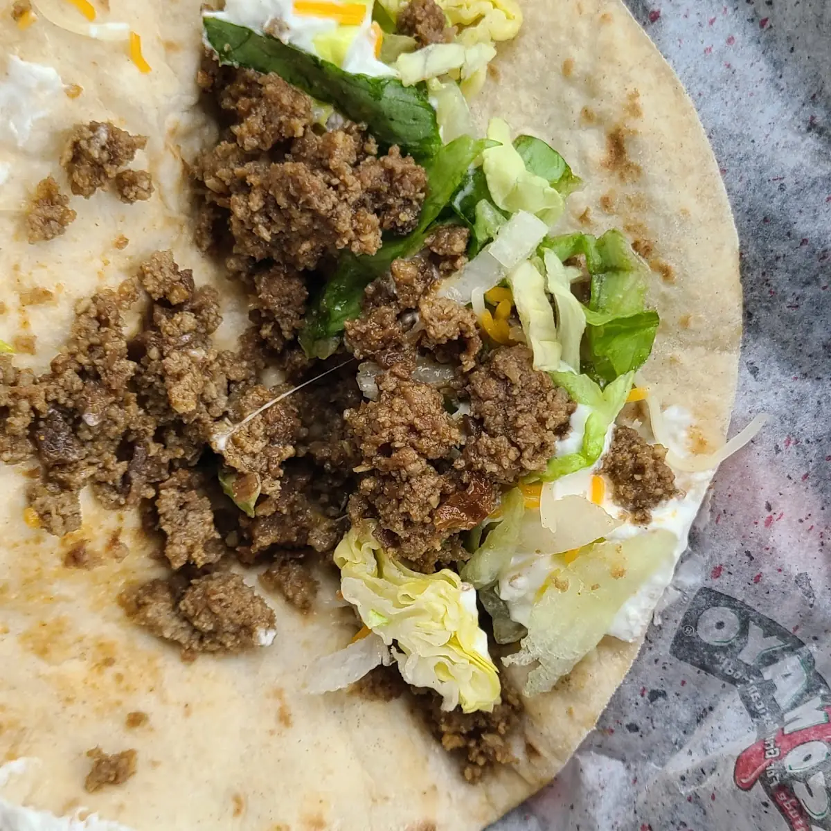Soft Taco and They Forgot the Cheese