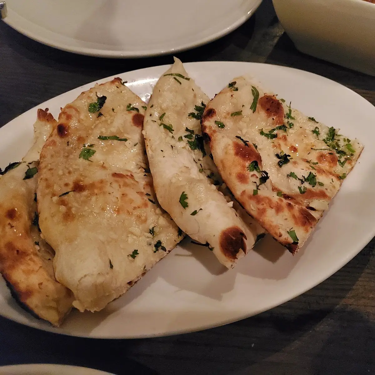 Chana Puri/Naan