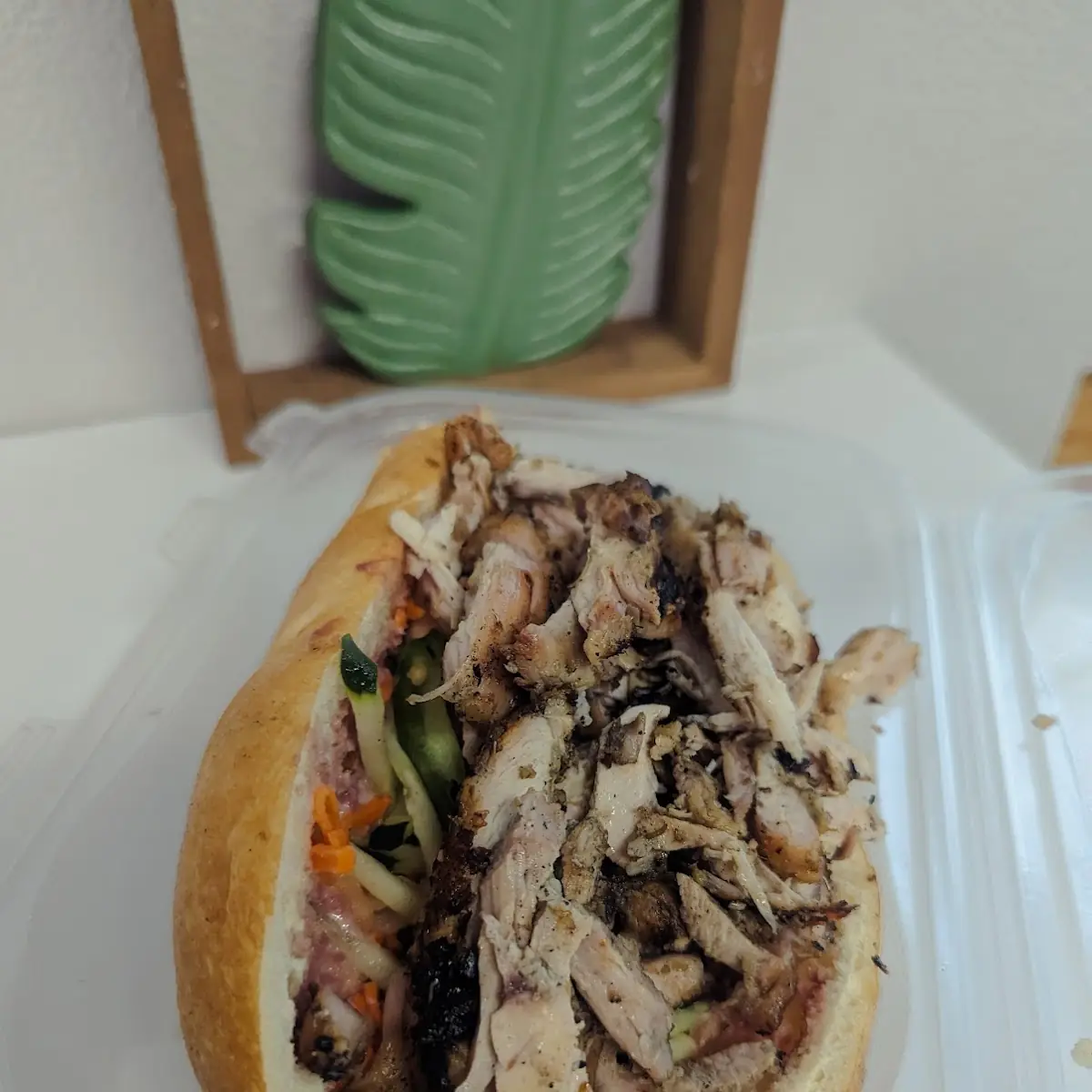 Lemongrass Chicken Banh MI