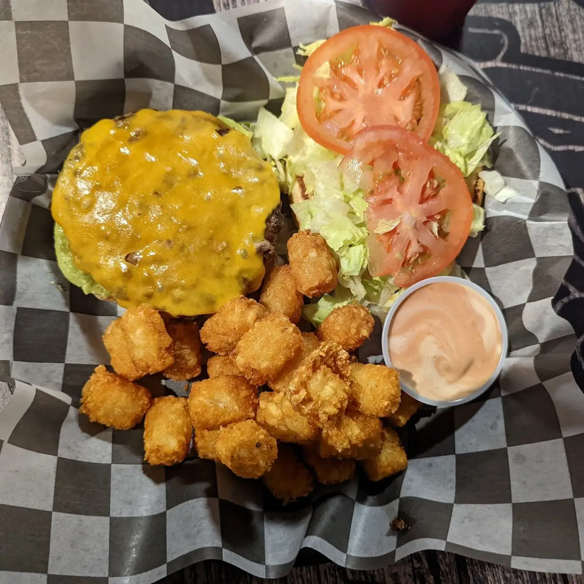 Cajun Guacamole Burger