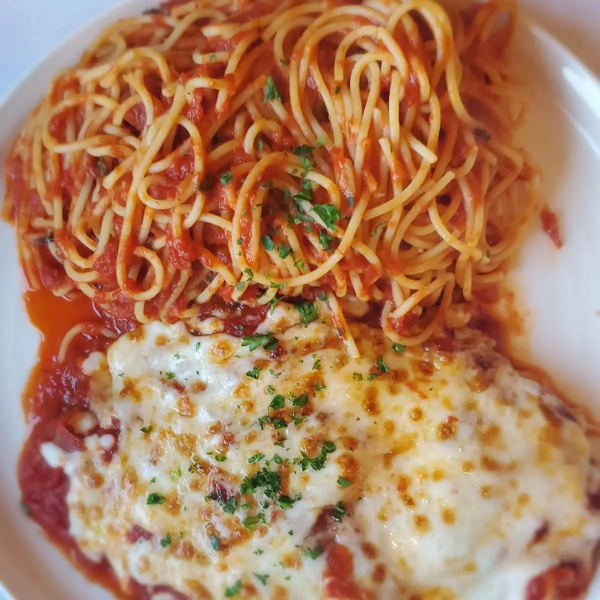 Chicken Parmesan Pasta
