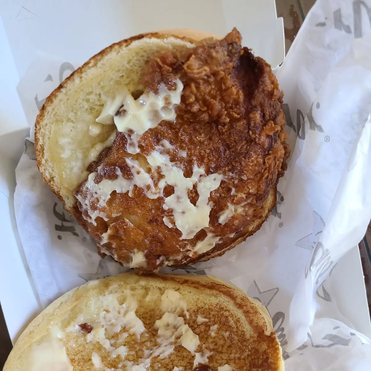 Hand-Breaded Chicken Sandwich Without blt