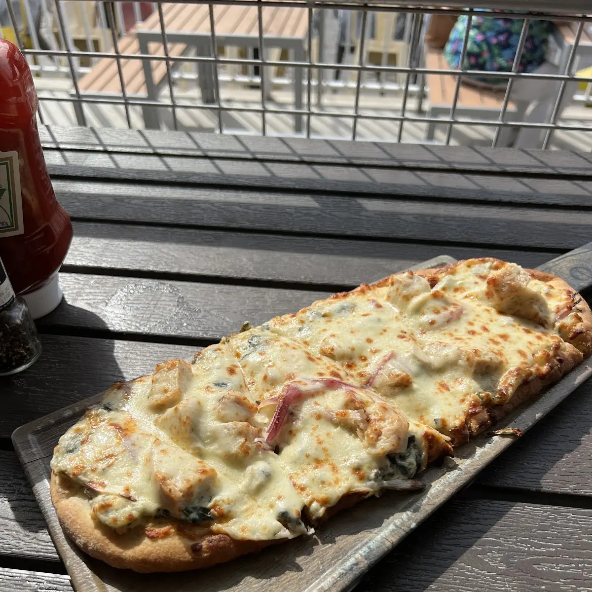 Buffalo Chicken Flatbread