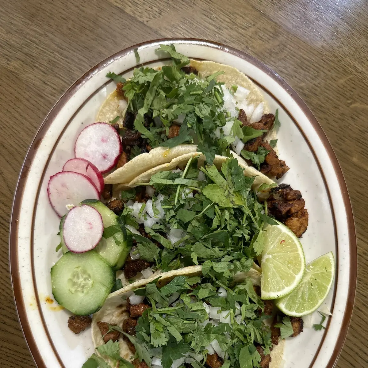 Lunch Tacos de Asada