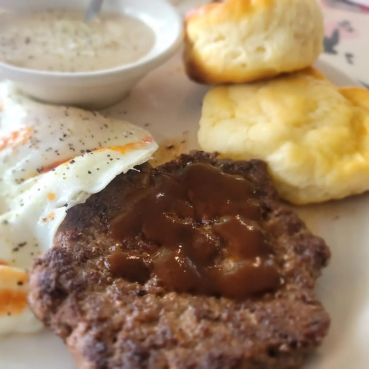 Hamburger Steak Breakfast