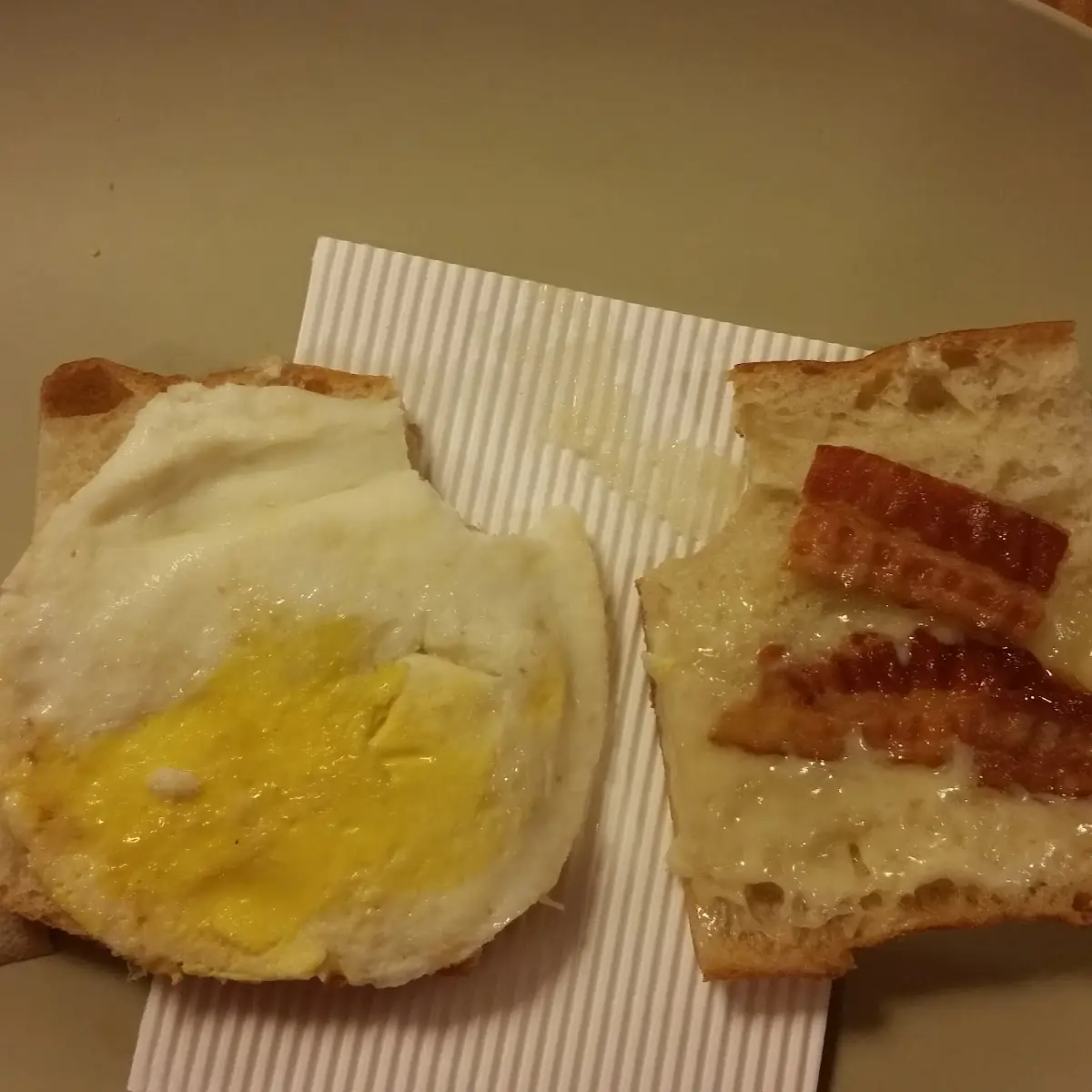 Bacon Egg and Cheese Sandwich