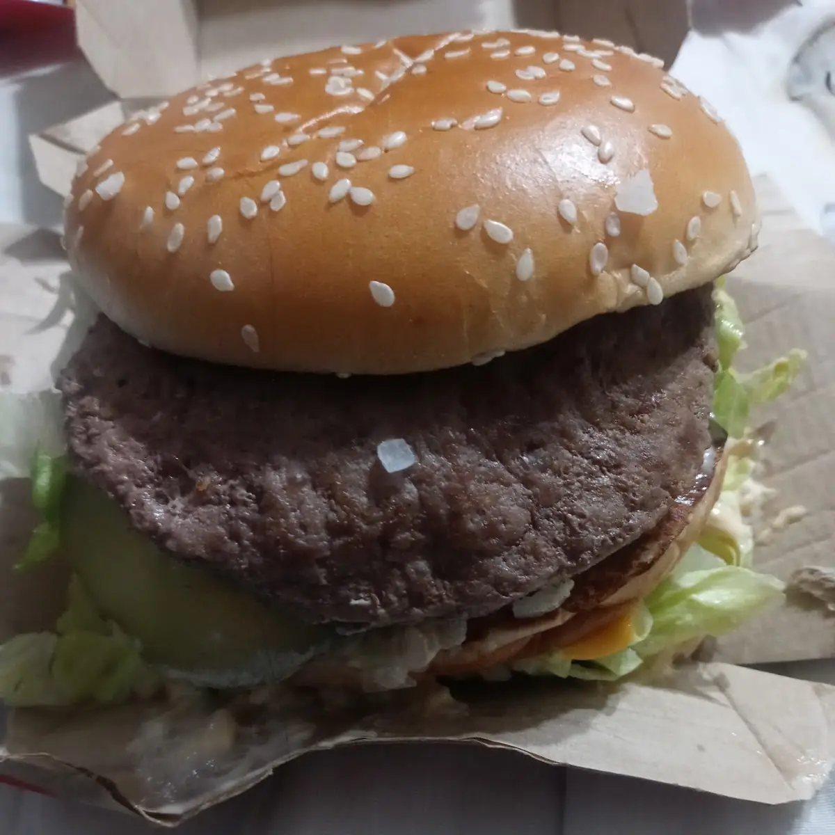 Big Mac w Extra Mac Sauce