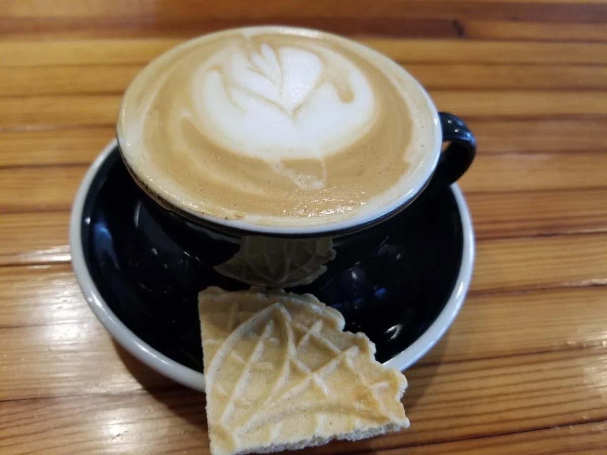 Cappuccino with Burbon Vanilla Syrup