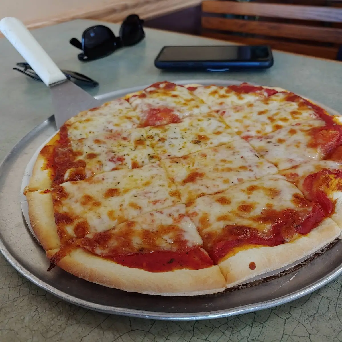 Pepperoni and Half Cheese Pizza