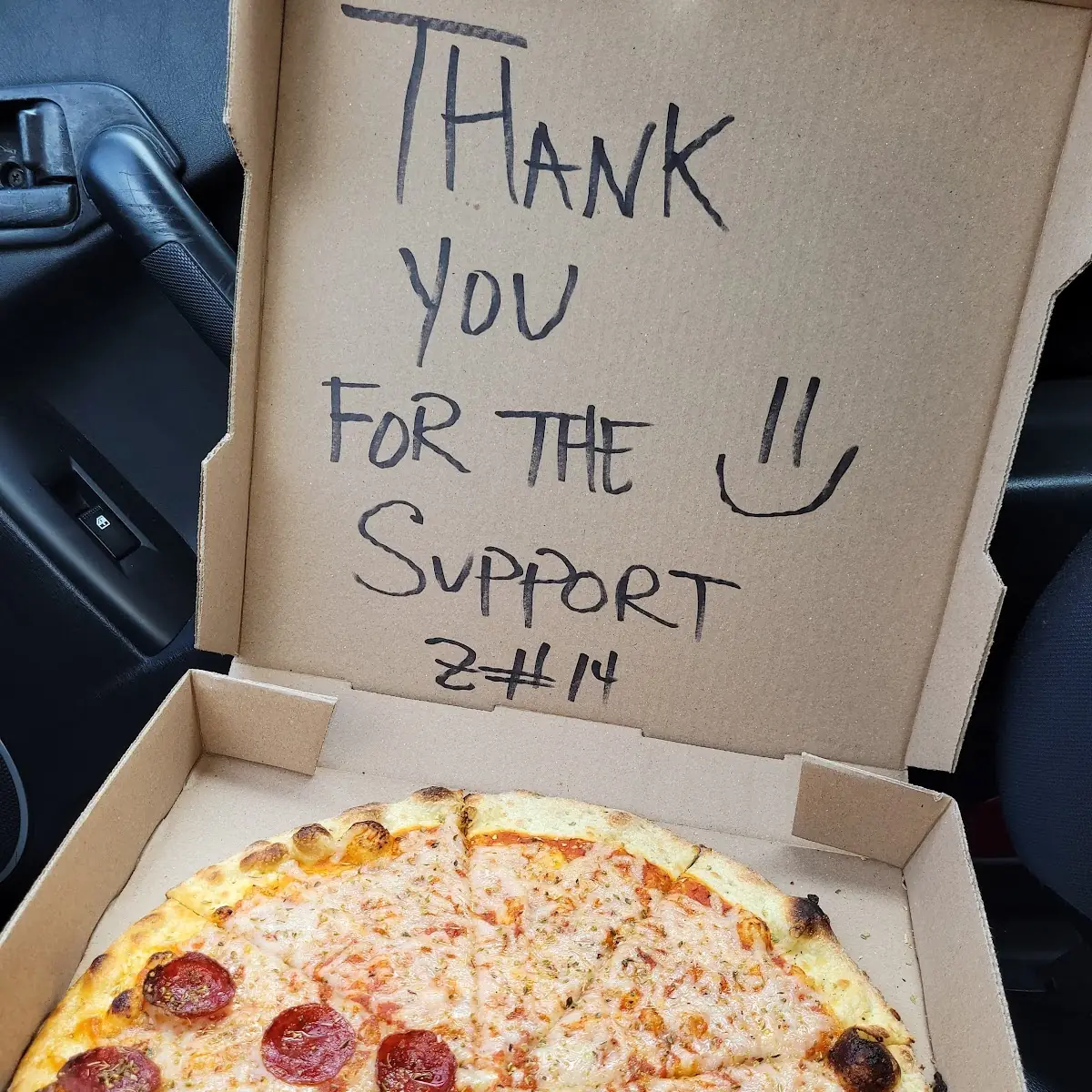 Vegan Cheese Pizza with Half Beef Pepperoni